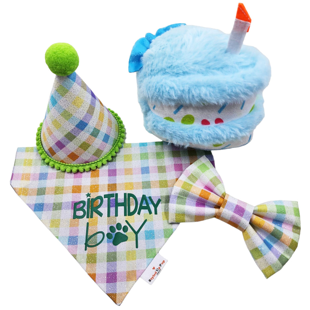 Barkday Dog Birthday Box - handmade  from Styled Up Pup  - Shop now at Styled Up Pup 