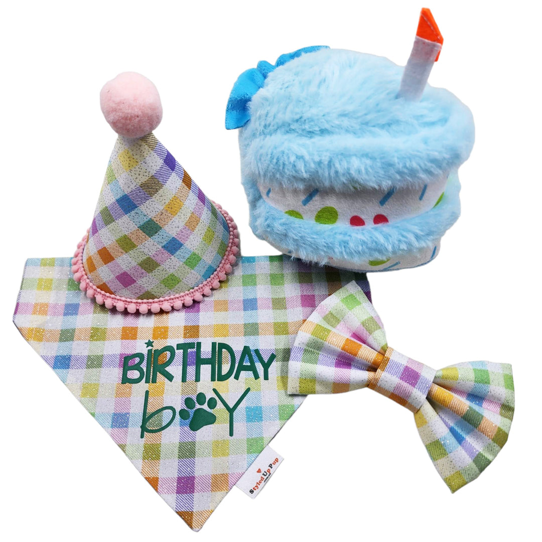 Barkday Dog Birthday Box - handmade  from Styled Up Pup  - Shop now at Styled Up Pup 