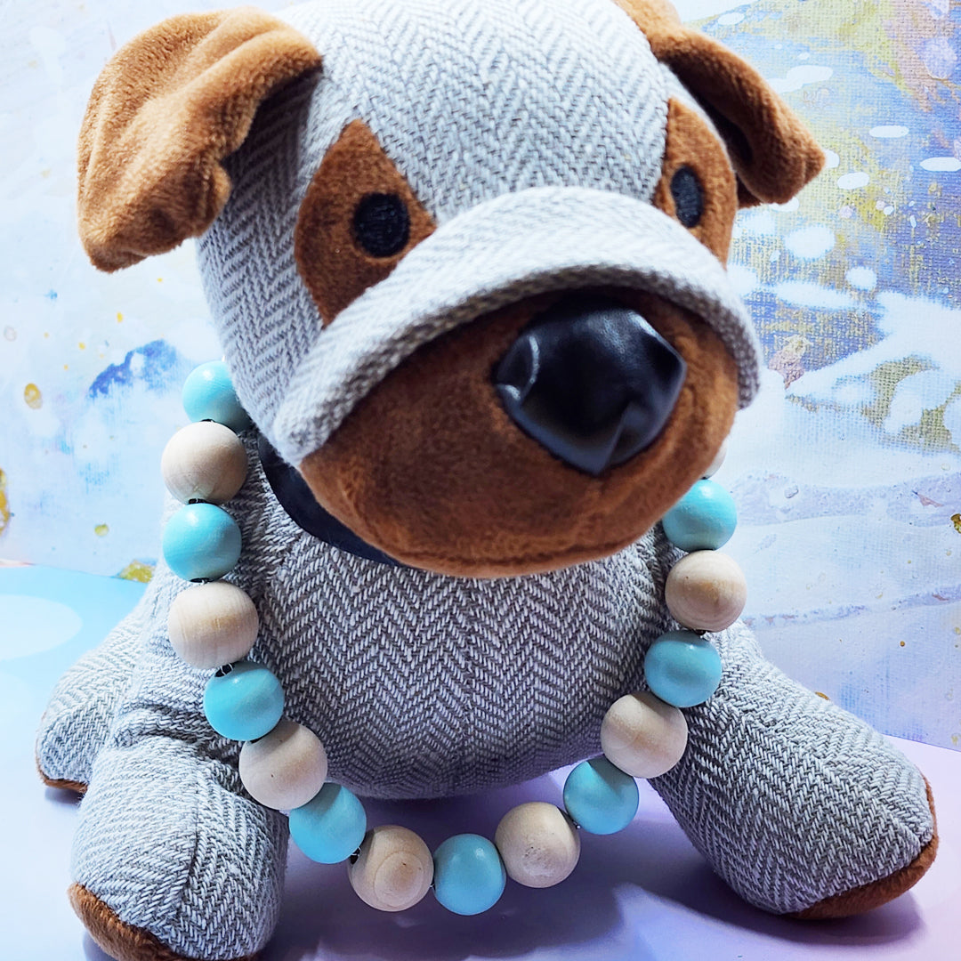 The Candy Paw - Beaded Dog Collar Necklace - Medium - handmade Dog Collar Necklace from Styled Up Pup - Shop now at Styled Up Pup 