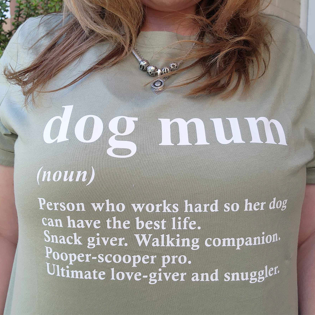 Dog Mum Shirt Dog Mum Definition All I Need is Coffee and My Dog Dog Lover Merchandise Handmade Perth Dog Sydney Dog Mum Adelaide Dog Mum