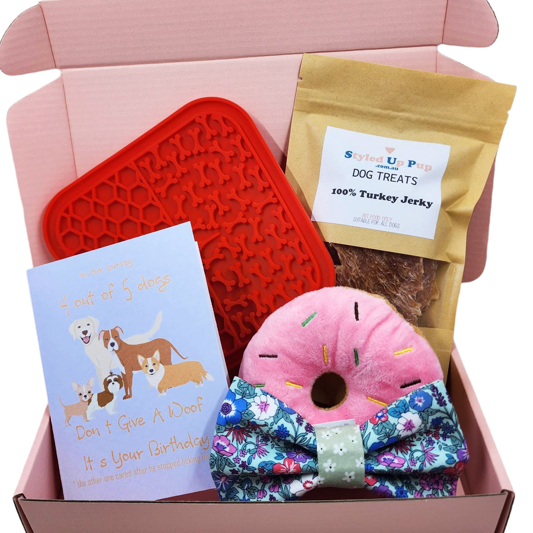 Dog Gift Box - Girl - handmade  from Styled Up Pup  - Shop now at Styled Up Pup 