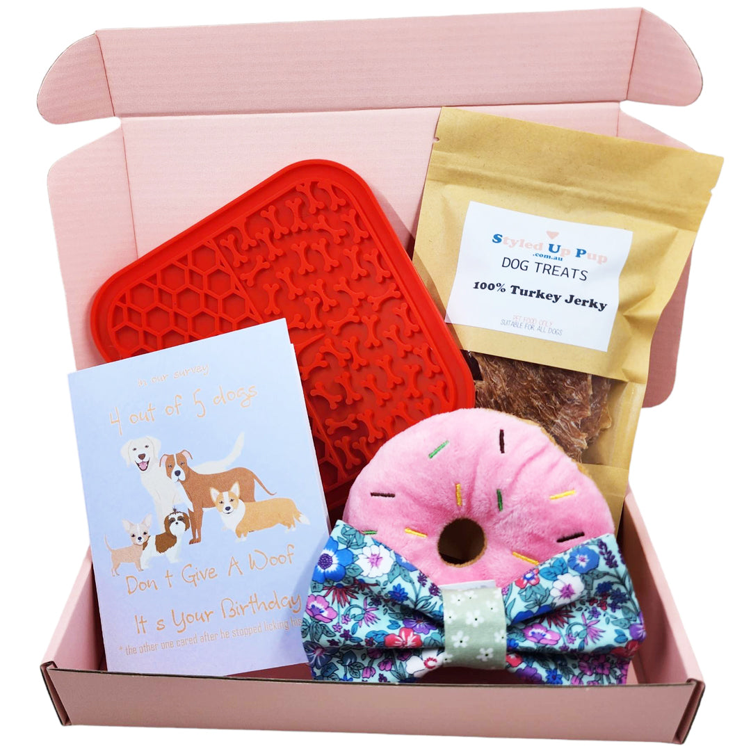 Dog Gift Box - Girl - handmade  from Styled Up Pup  - Shop now at Styled Up Pup 