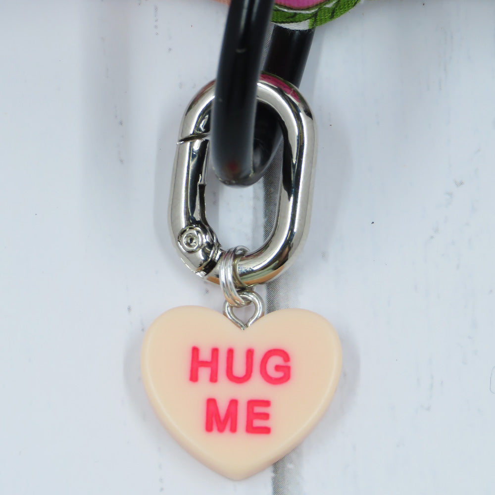 Candy Heart Dog Collar Charm (Sweet Heart & Hug Me) - Valentine’s Day