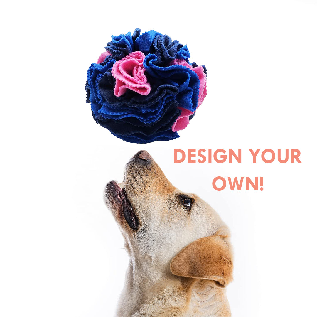 Snuffle Ball - Design your own - handmade Snuffle Ball from Styled Up Pup  - Shop now at Styled Up Pup 