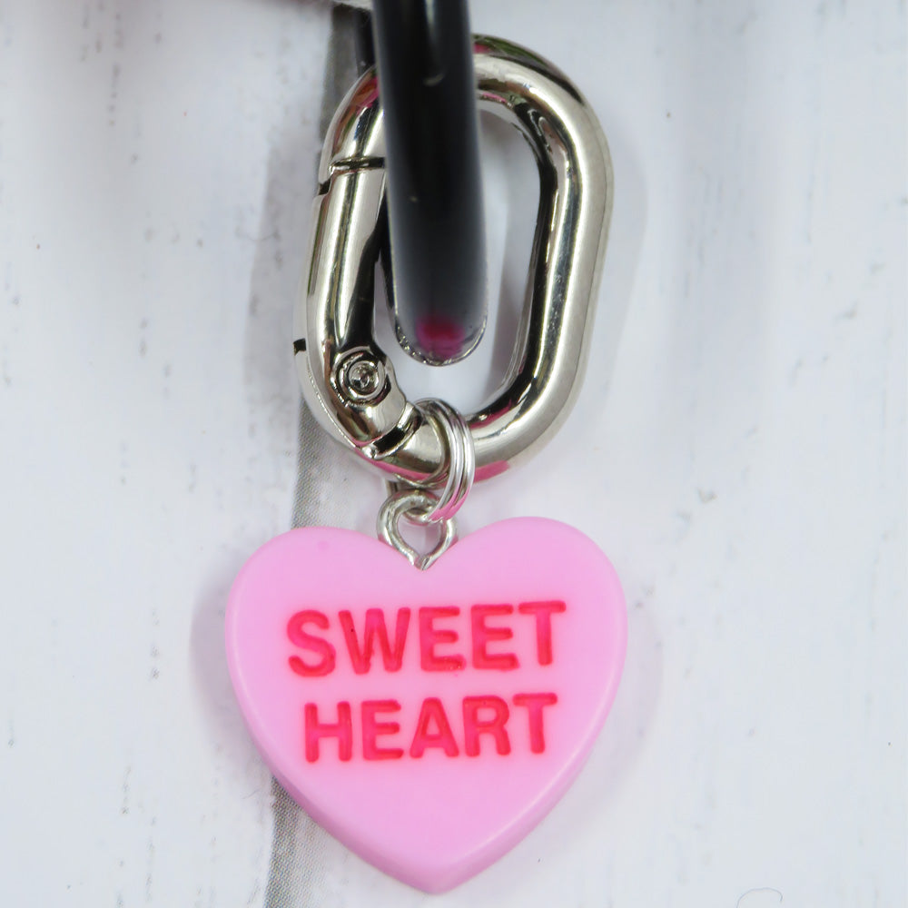 Candy Heart Dog Collar Charm (Sweet Heart & Hug Me) - Valentine’s Day