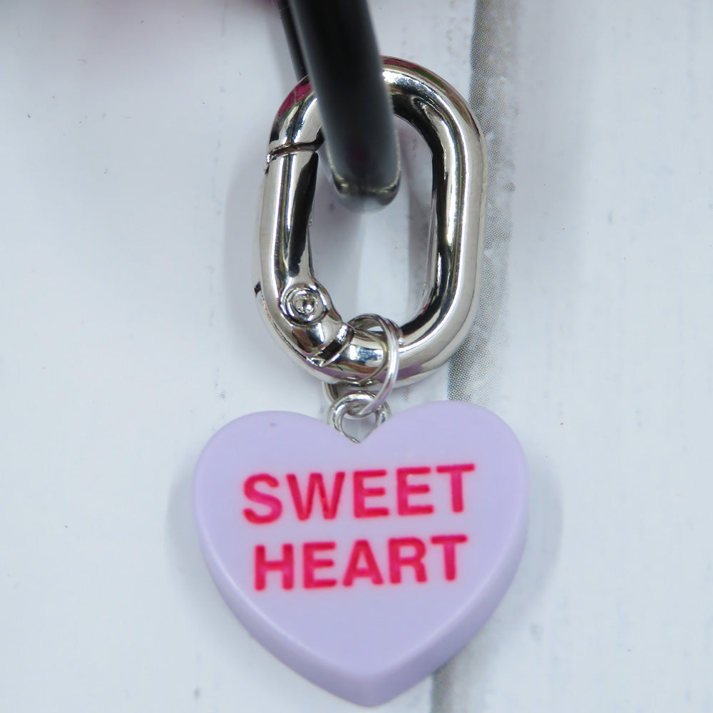 Candy Heart Dog Collar Charm (Sweet Heart & Hug Me) - Valentine’s Day