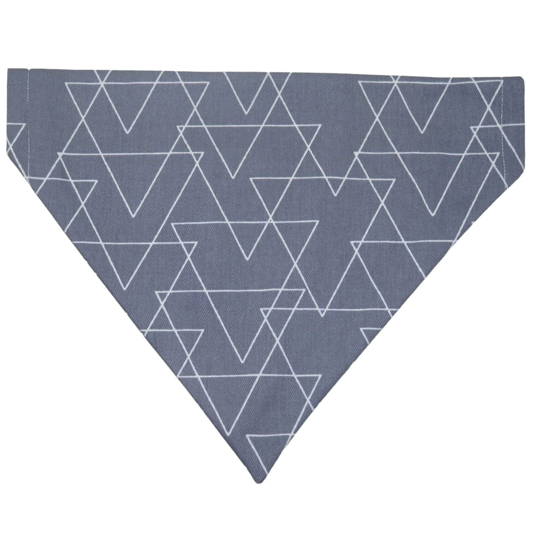 Arrows On Grey Over-The-Collar Dog Bandana - handmade Dog Bandana from Styled Up Pup - Shop now at Styled Up Pup 