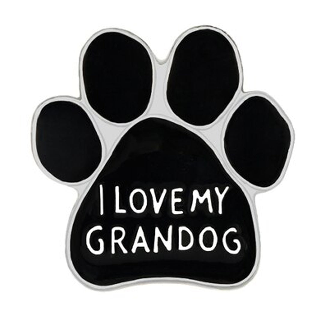 Paw Pins - I Love My Dog | I Love My Grandog | My Kids Have 4 Paws | Metal Pin Badge | Dog Lover Badge - handmade  from Styled Up Pup  - Shop now at Styled Up Pup 